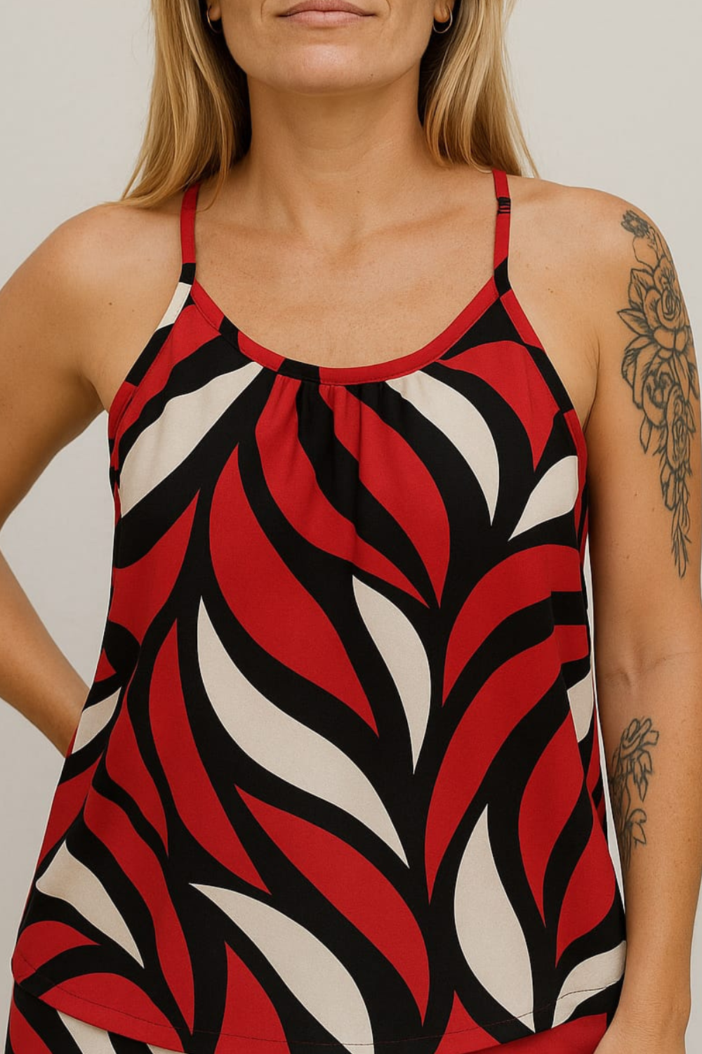 NTOP-45 STRIPE TOP