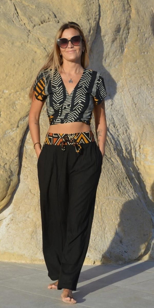 TROUSER RAYON POCKET