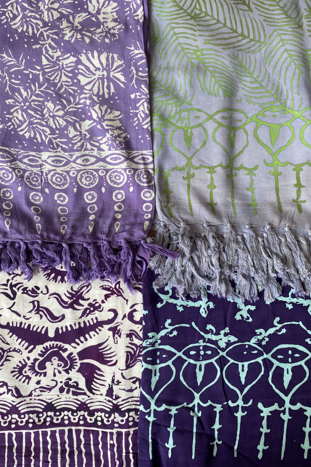 PAREO BATIK BALI - MORADO
