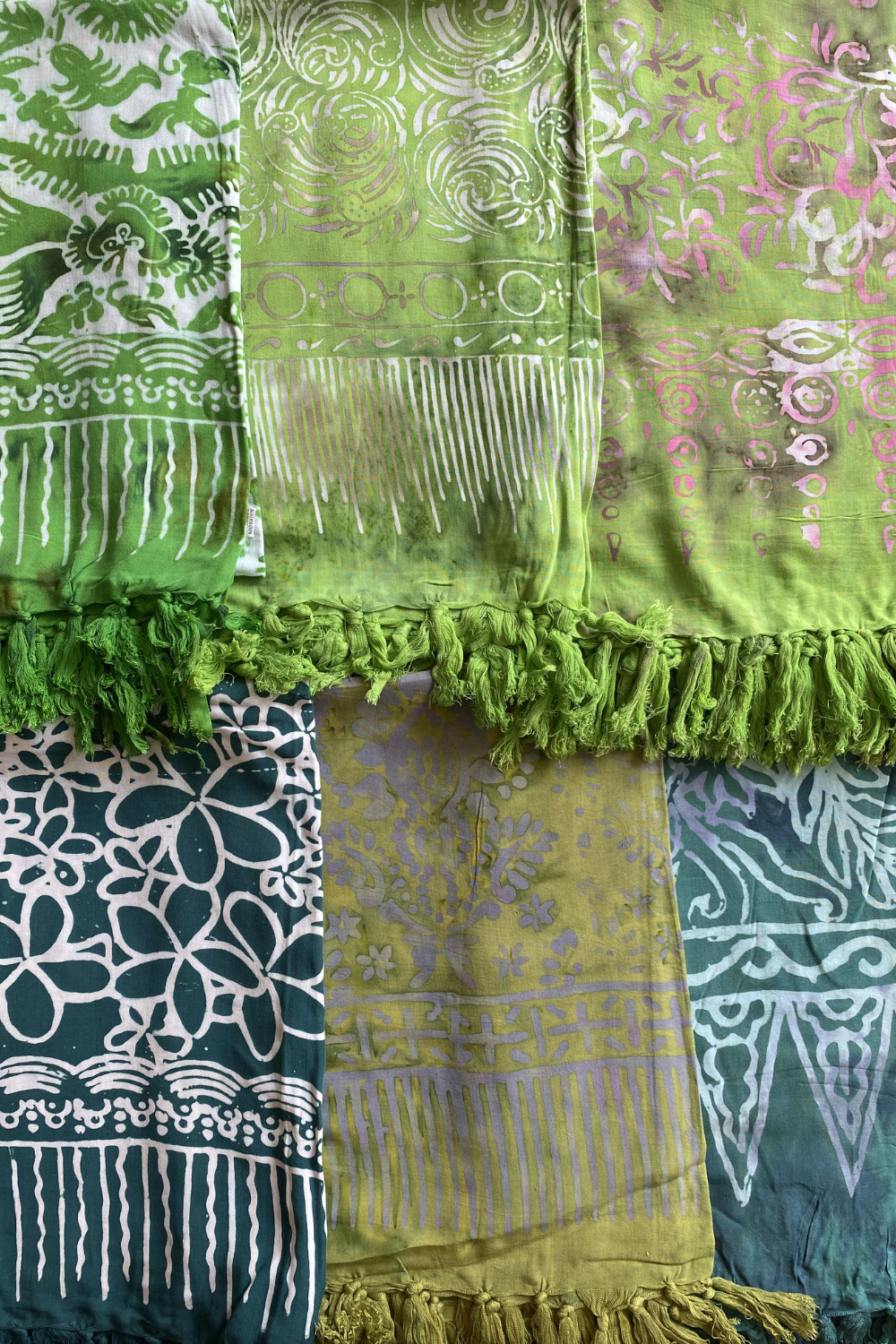 PAREO BATIK BALI - VERDE